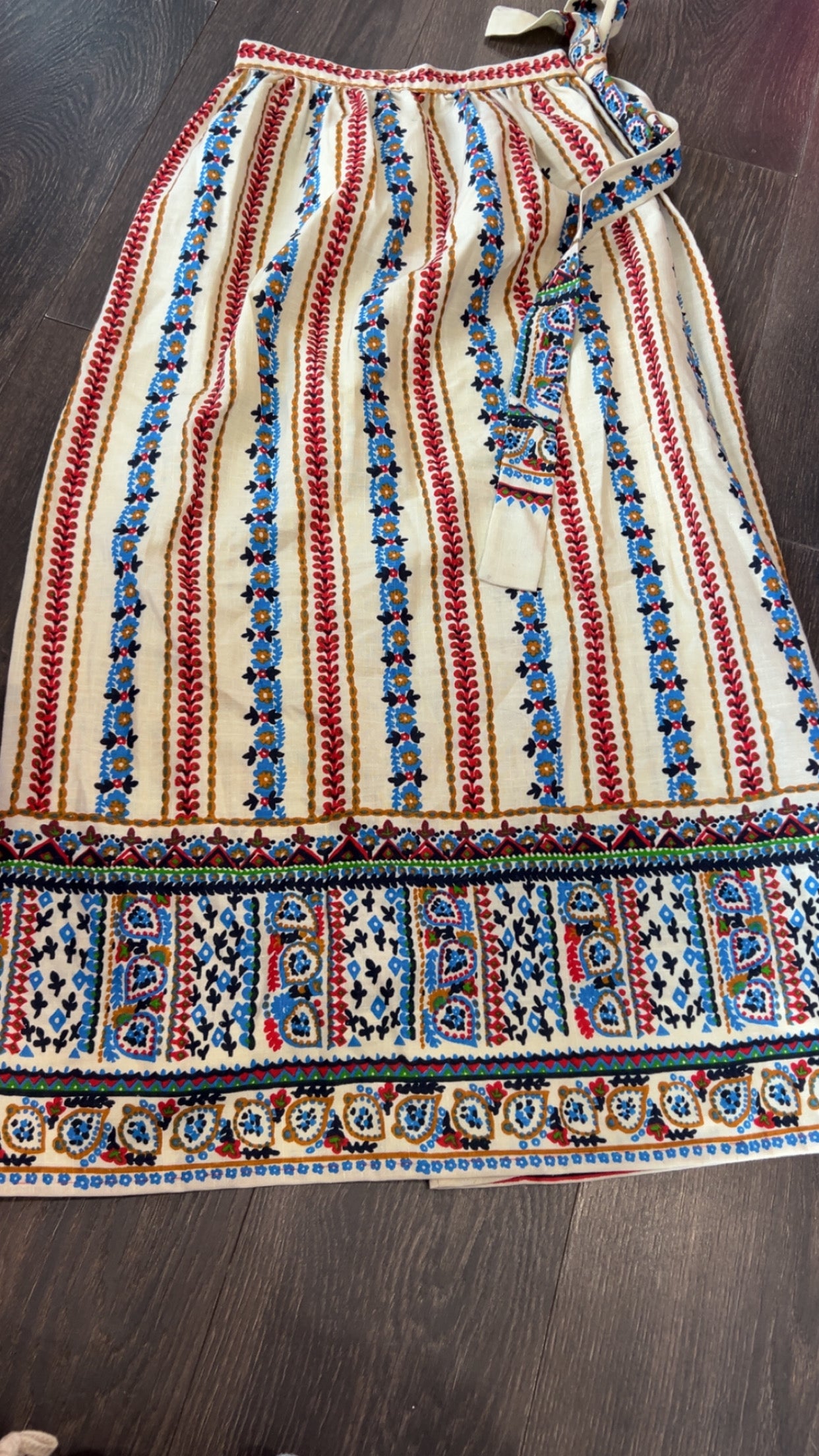Handmade skirt. Compares to a small/medium