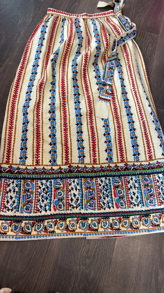 Handmade skirt. Compares to a small/medium
