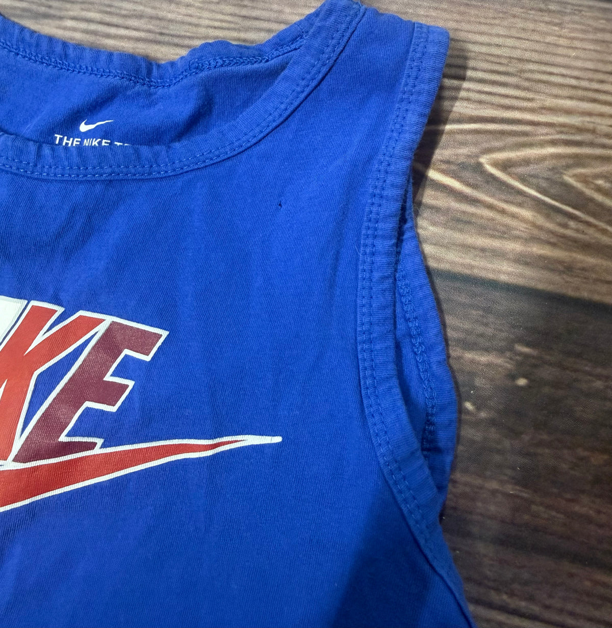 Nike large..small hole