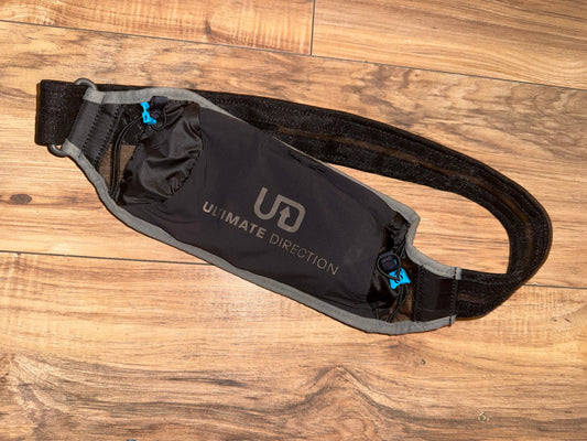 Ultimate Direction race belt with hydration pack