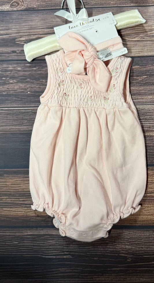 NWT luxe threads 3-6m