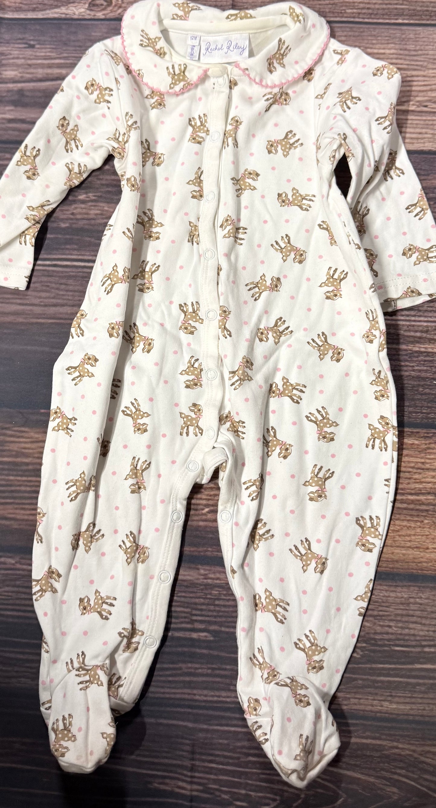 Rachel Riley 12m..staining around neck