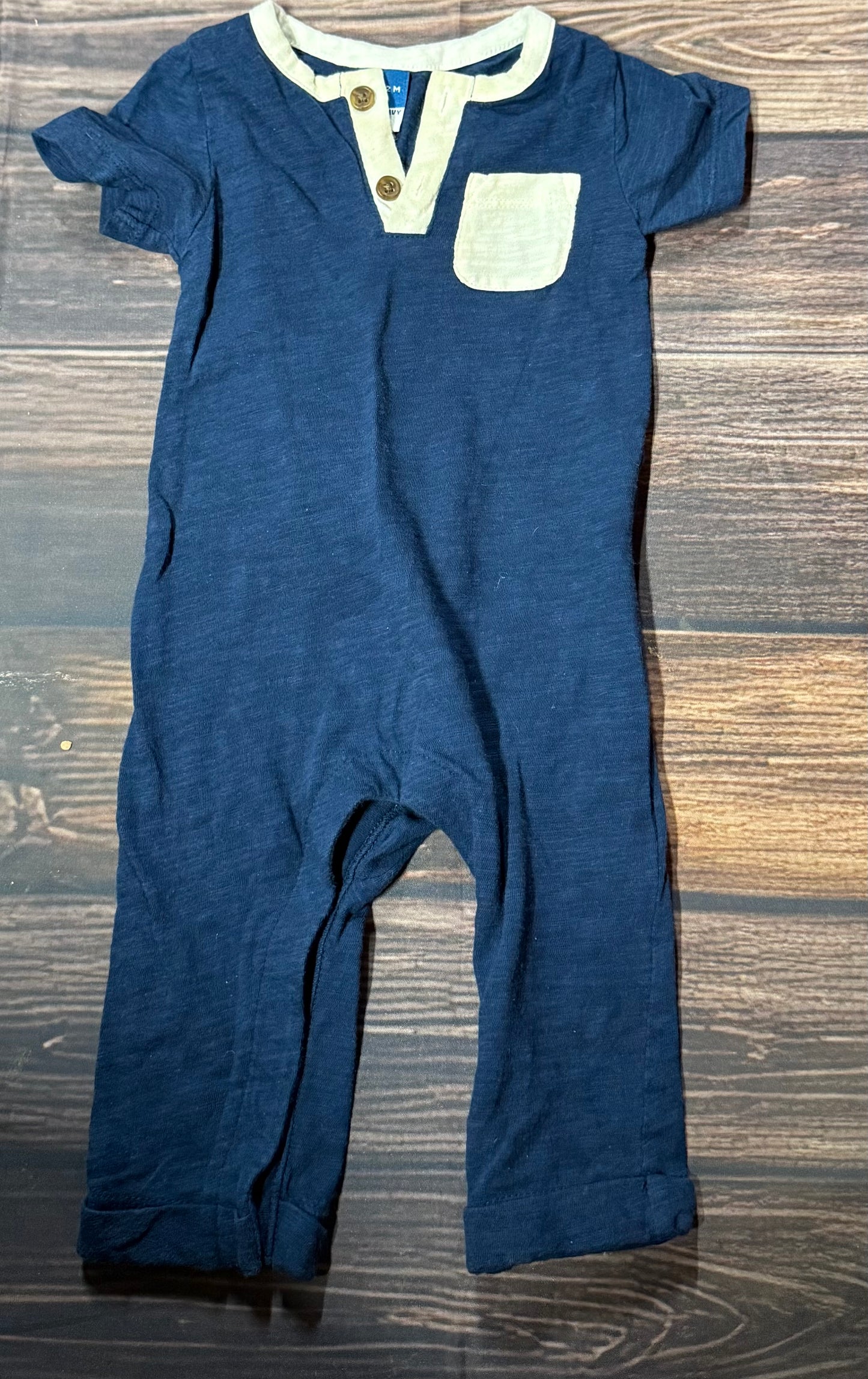Old Navy 6-12m..has staining