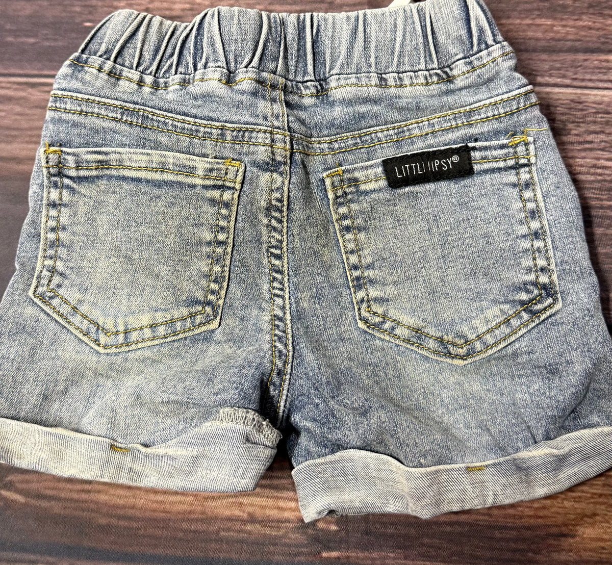 Little Bipsy 2/3T..staining on butt