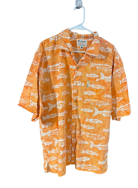 Columbia large..has a small hole