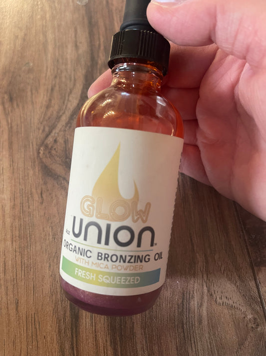 New organic bronzing oil