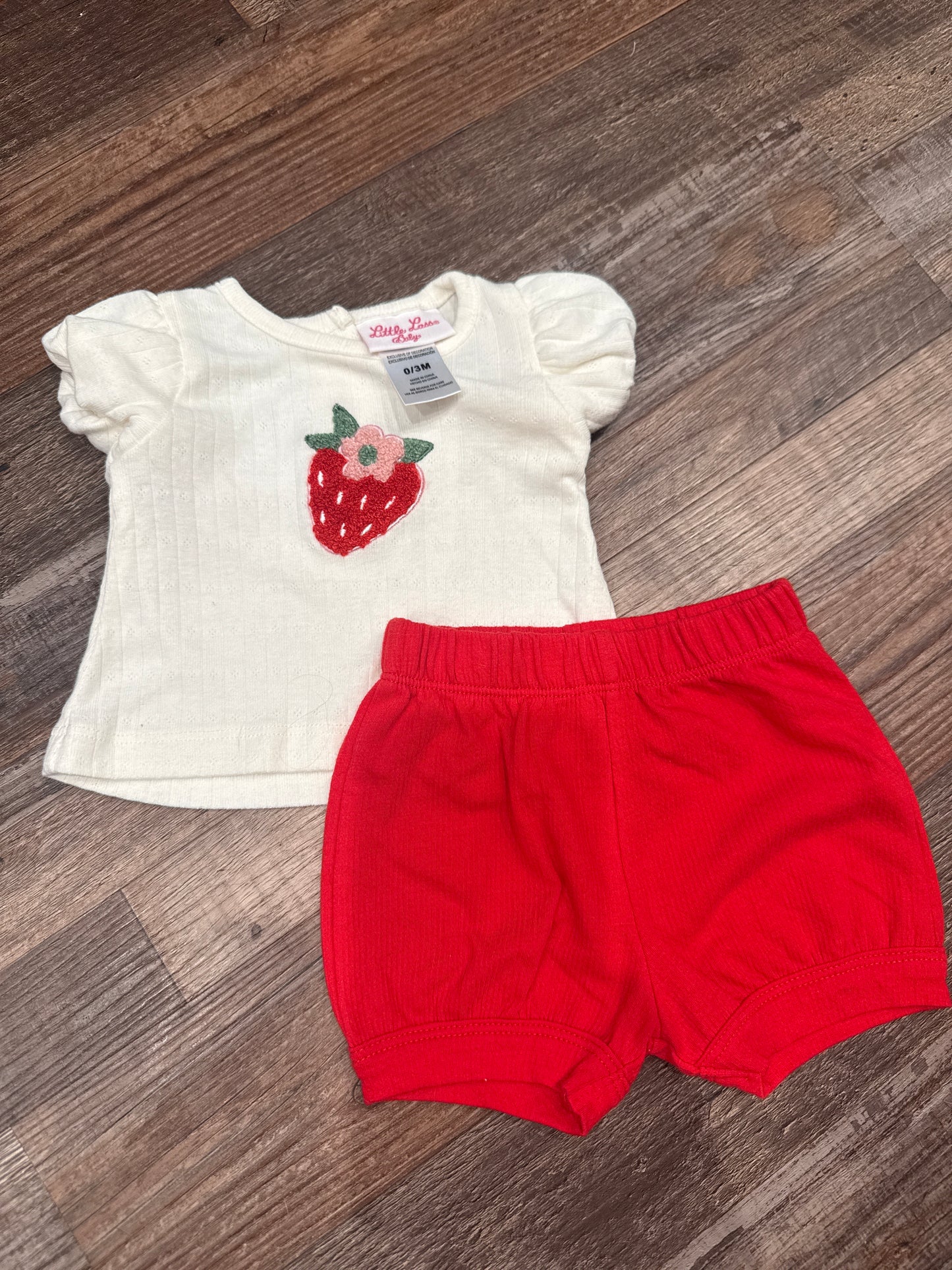 little lass baby size 0/3