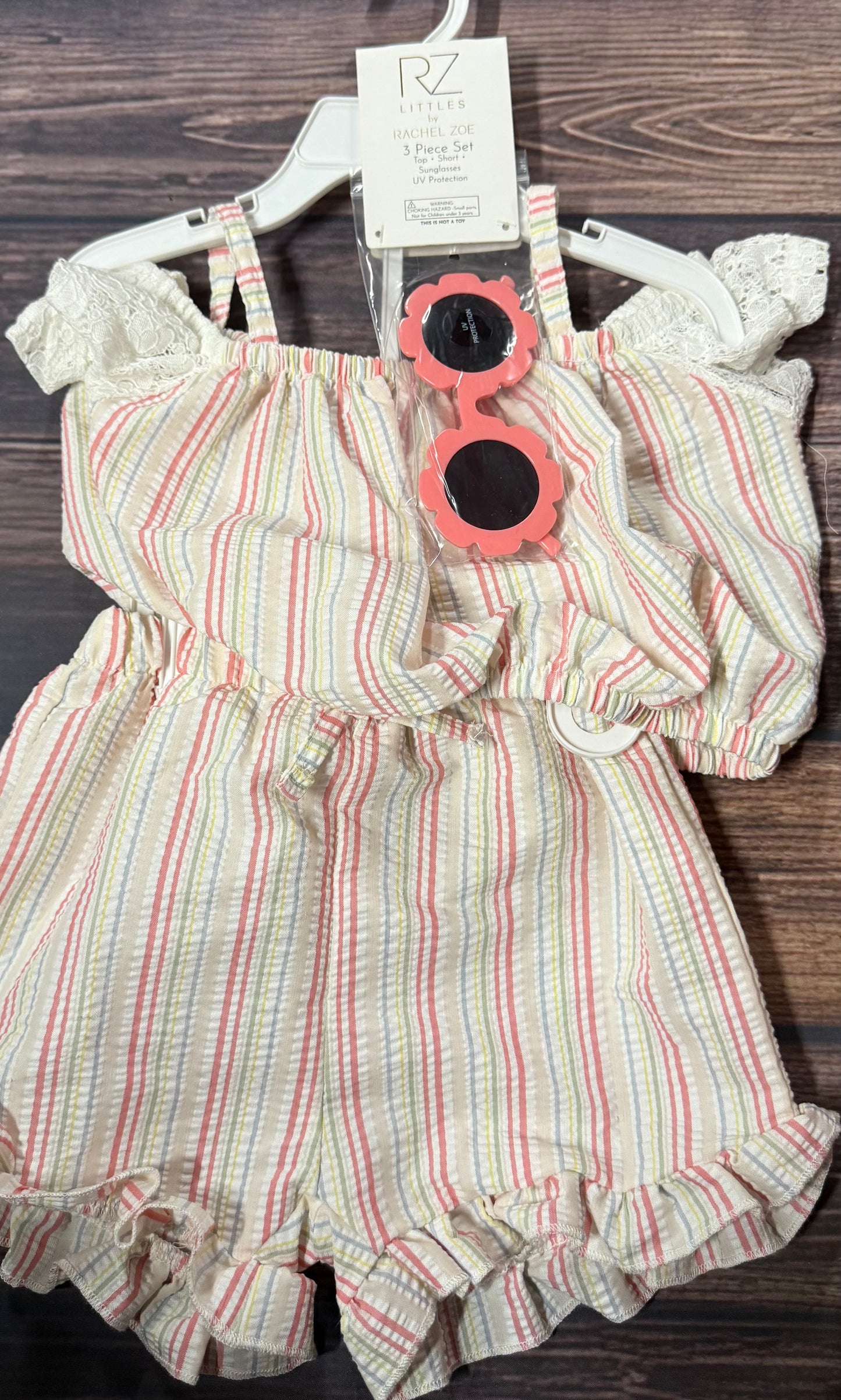 NWT Rachel Zoe 4T top/2T bottoms