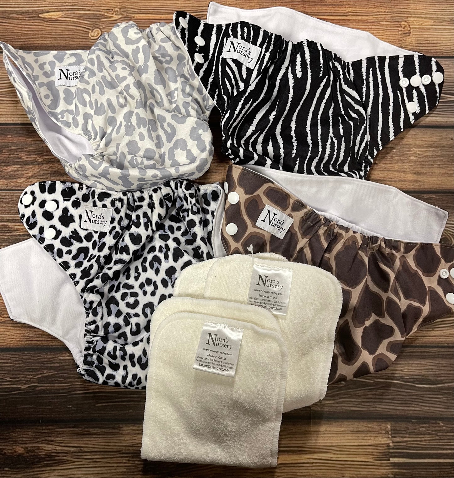 Nora’s Nursery cloth diapers/inserts