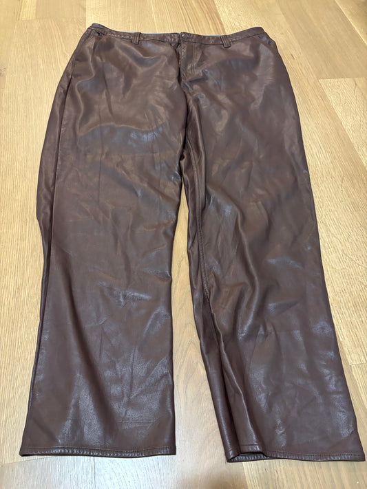 Asos brown leather