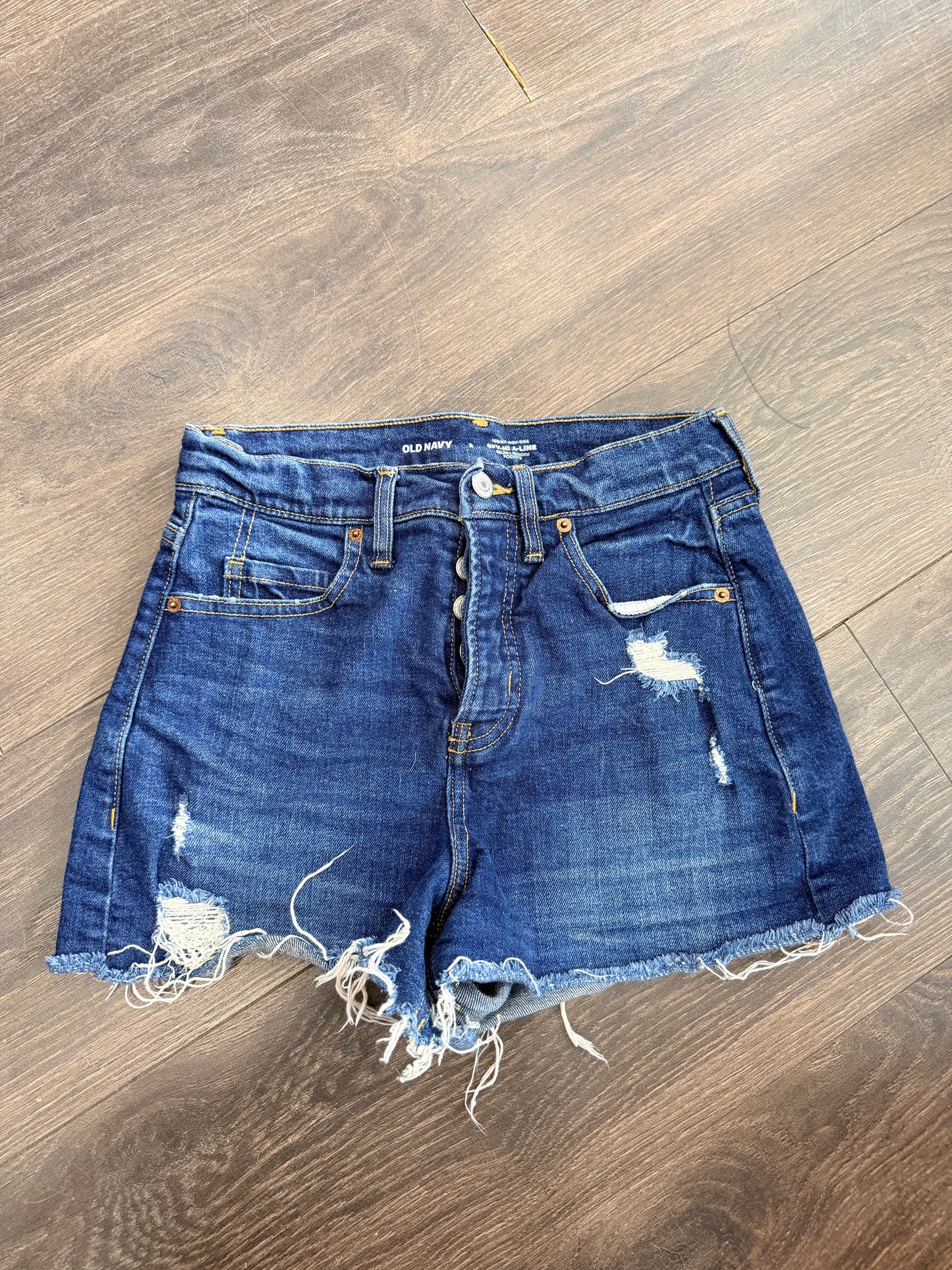 Old Navy sky-hi A-line size 2