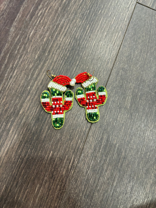 Christmas earrings