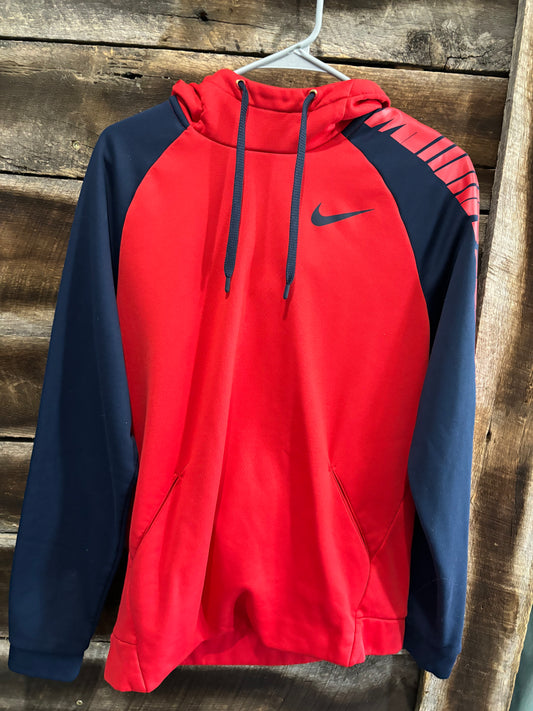 nike medium hoodie red