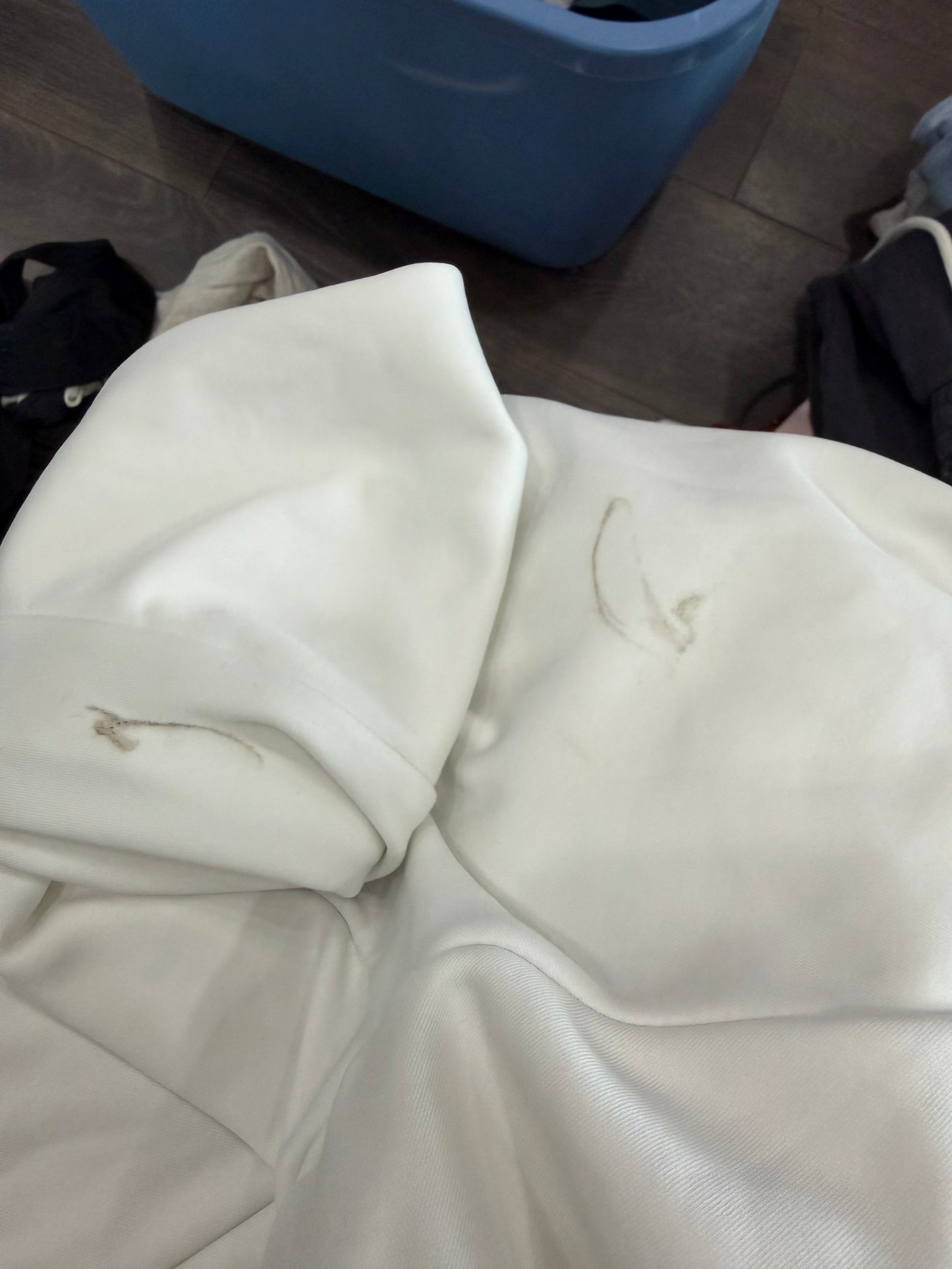Nike size M/ stains on sleeve